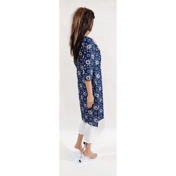Women Cotton Kurta Inbuilt Padded Breast Cover Design 2 - Image 5