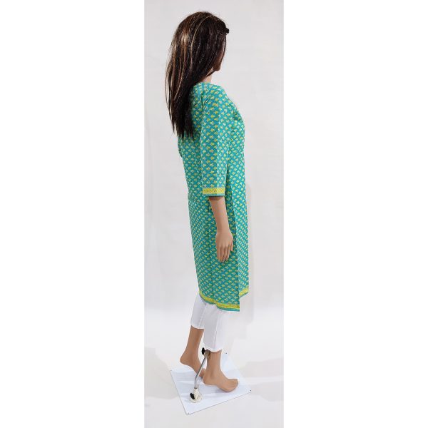 Women Cotton Kurta Inbuilt Padded Breast Cover Design 15 - Image 5