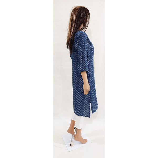 Women Cotton Kurta Inbuilt Padded Breast Cover Design 4 - Image 5
