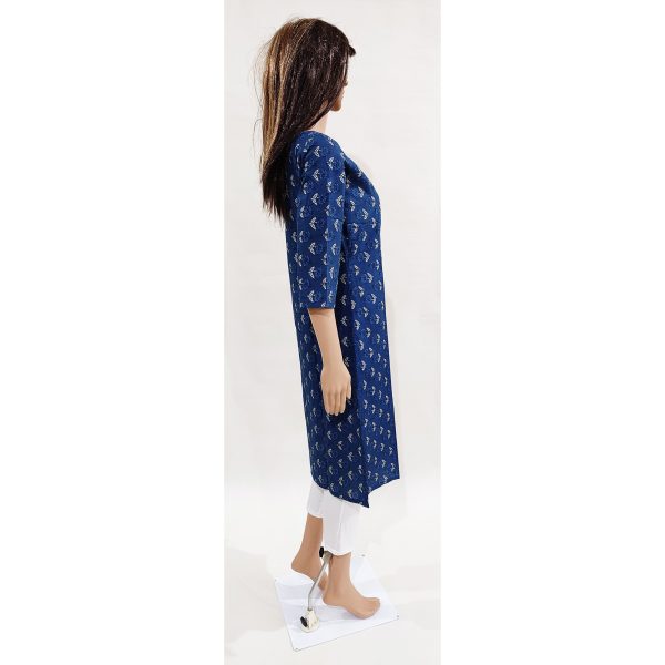 Women Cotton Kurta Inbuilt Padded Breast Cover Design 1 - Image 5