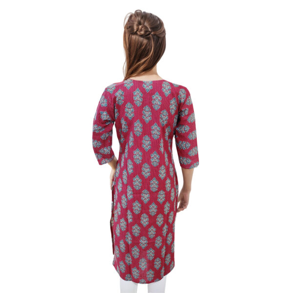Women Cotton Kurta Kantha Design 108 - Image 2