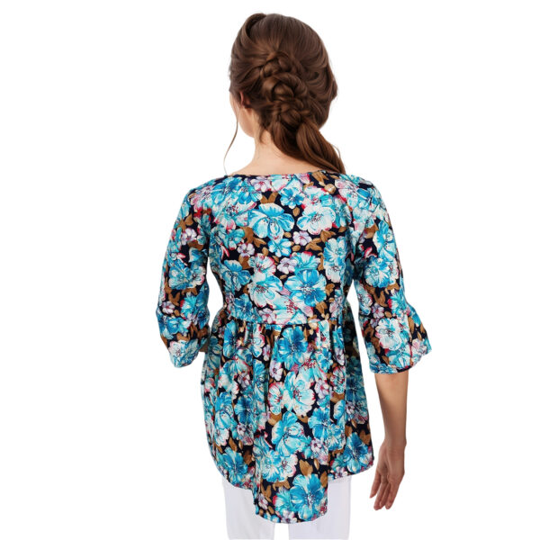 Women Rayon Top Gold Foil Design 38 - Image 2