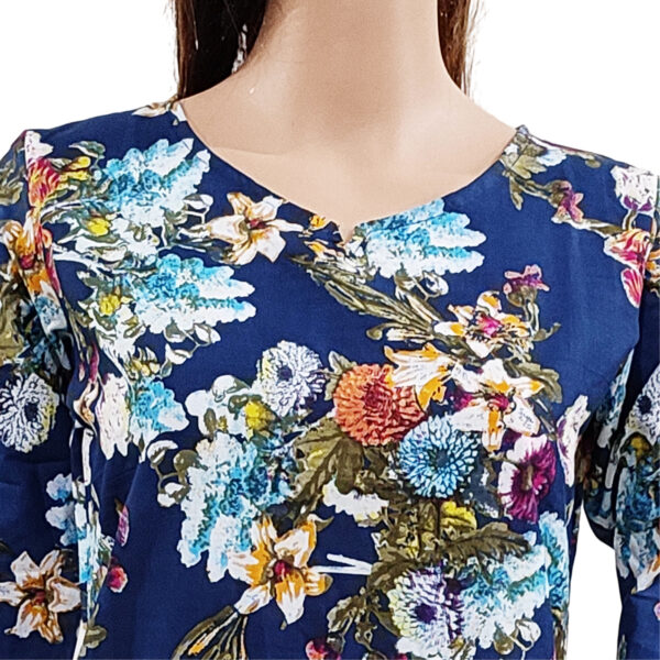 Women Cotton Kurta Design 54 - Image 3