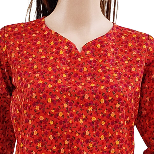 Women Cotton Kurta Design 63 - Image 3