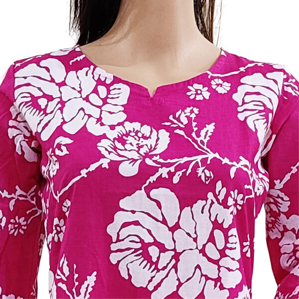 Women Cotton Kurta Design 44 - Image 3