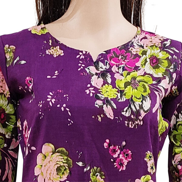 Women Cotton Kurta Design 52 - Image 3