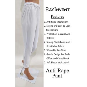 Anti-Rape Pant with Mechanism for Girls and Women